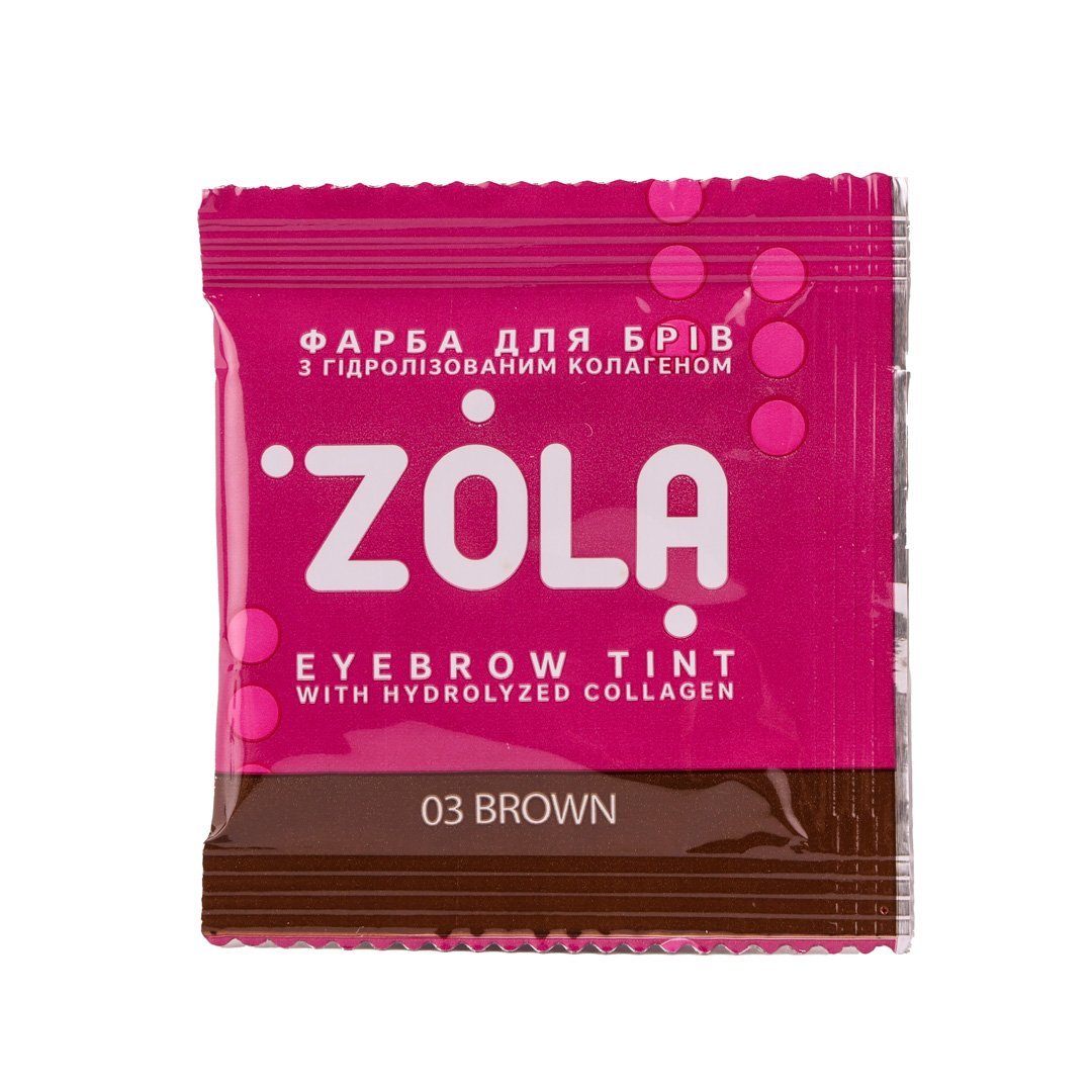 ZOLA Eyebrow Tint Sachet - Image 4