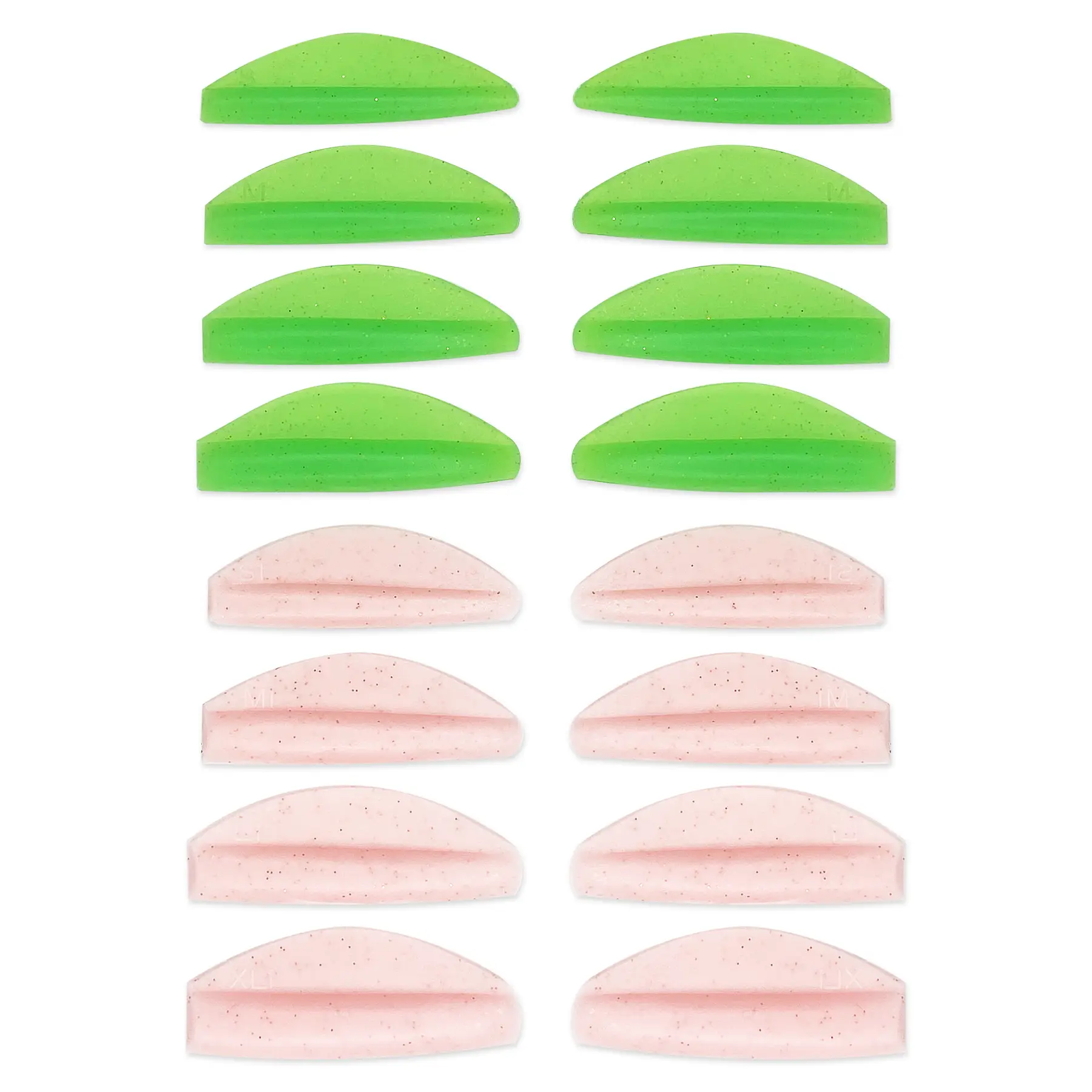ZOLA Round Curl Pink & Green Shields - Image 2