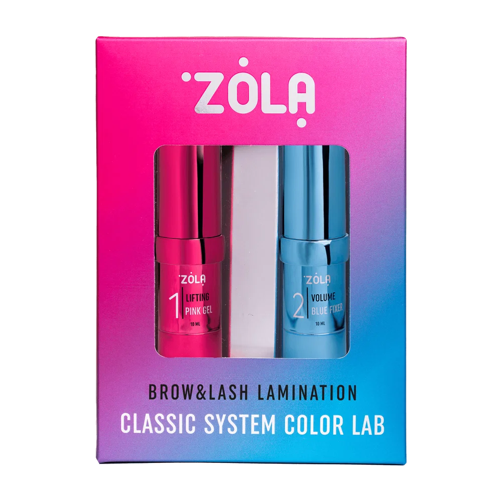 ZOLA Eyelash & Eyebrow Lamination COLOUR LAB Kit 1